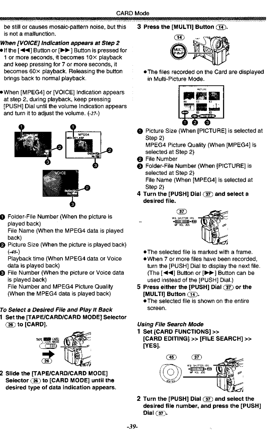 Panasonic NV-GS50A manual 