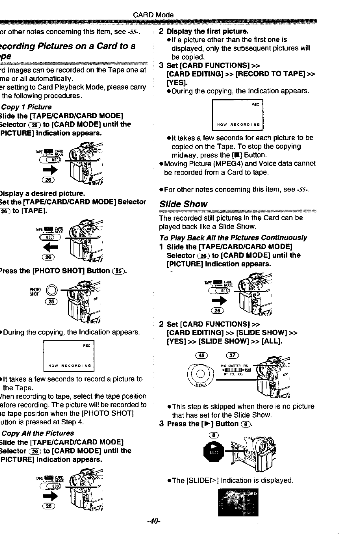 Panasonic NV-GS50A manual 