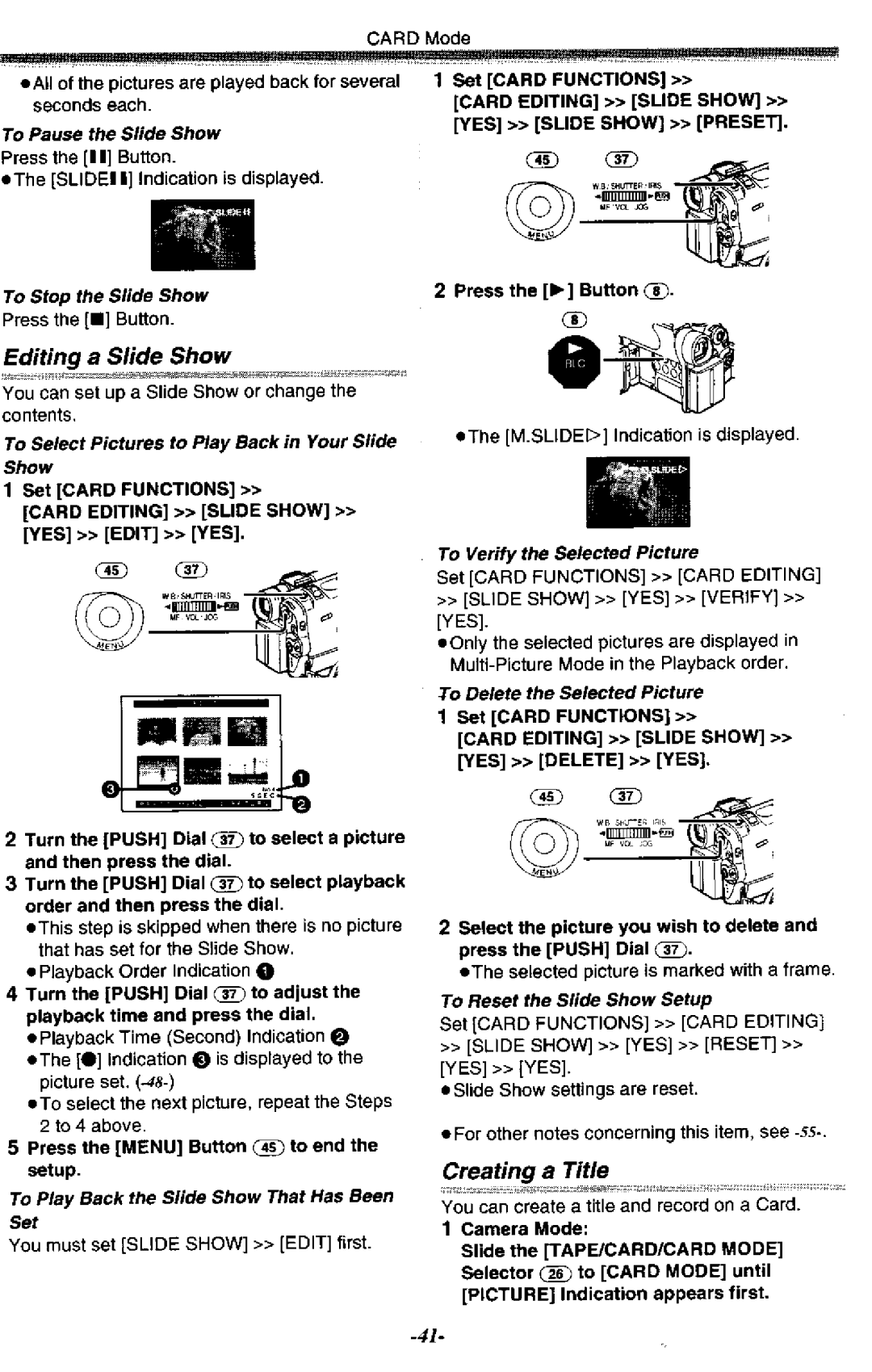 Panasonic NV-GS50A manual 