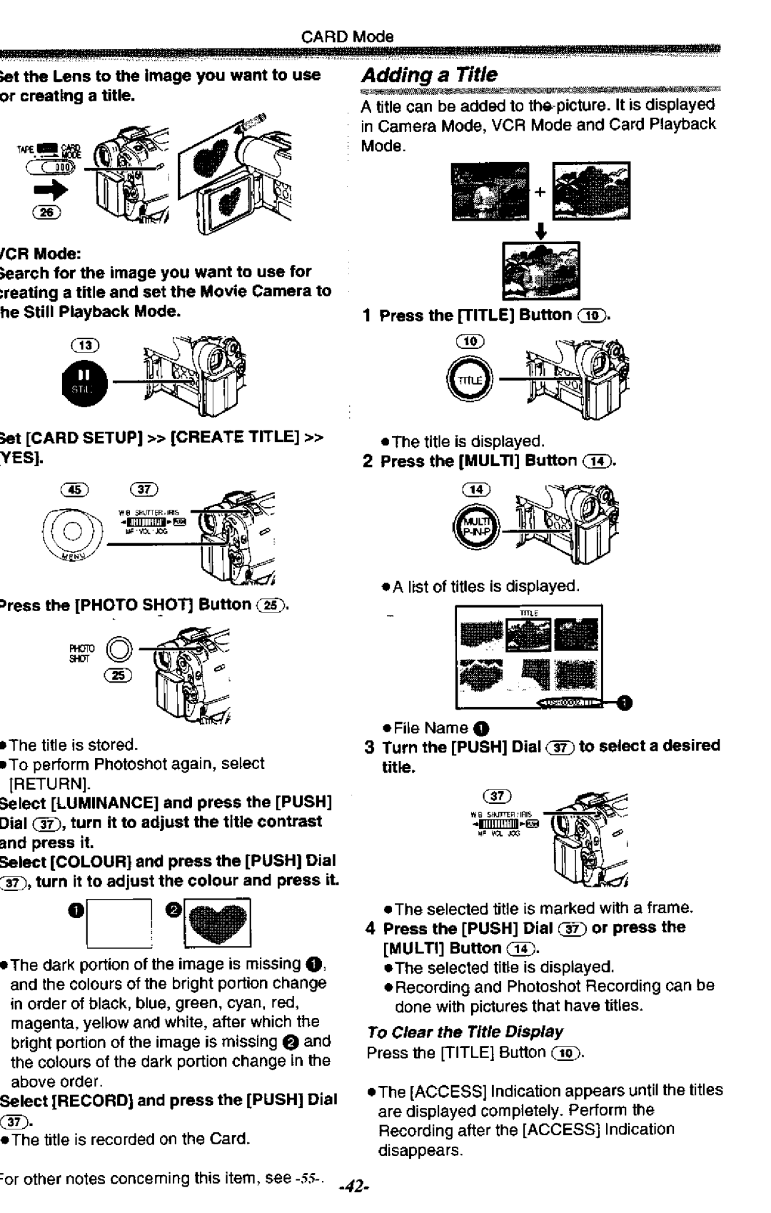 Panasonic NV-GS50A manual 