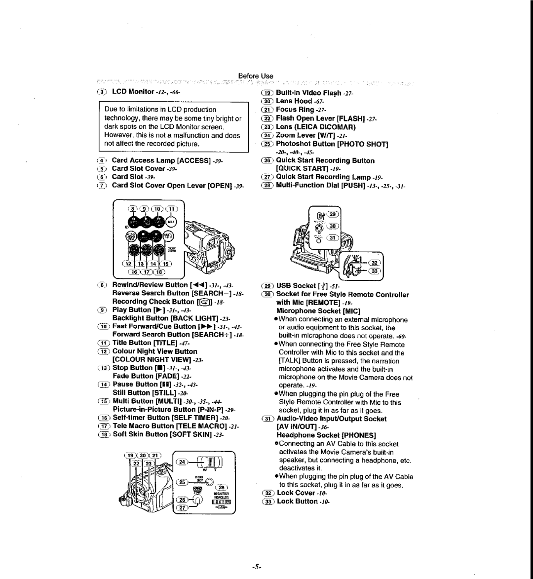 Panasonic NV-GS70A manual 