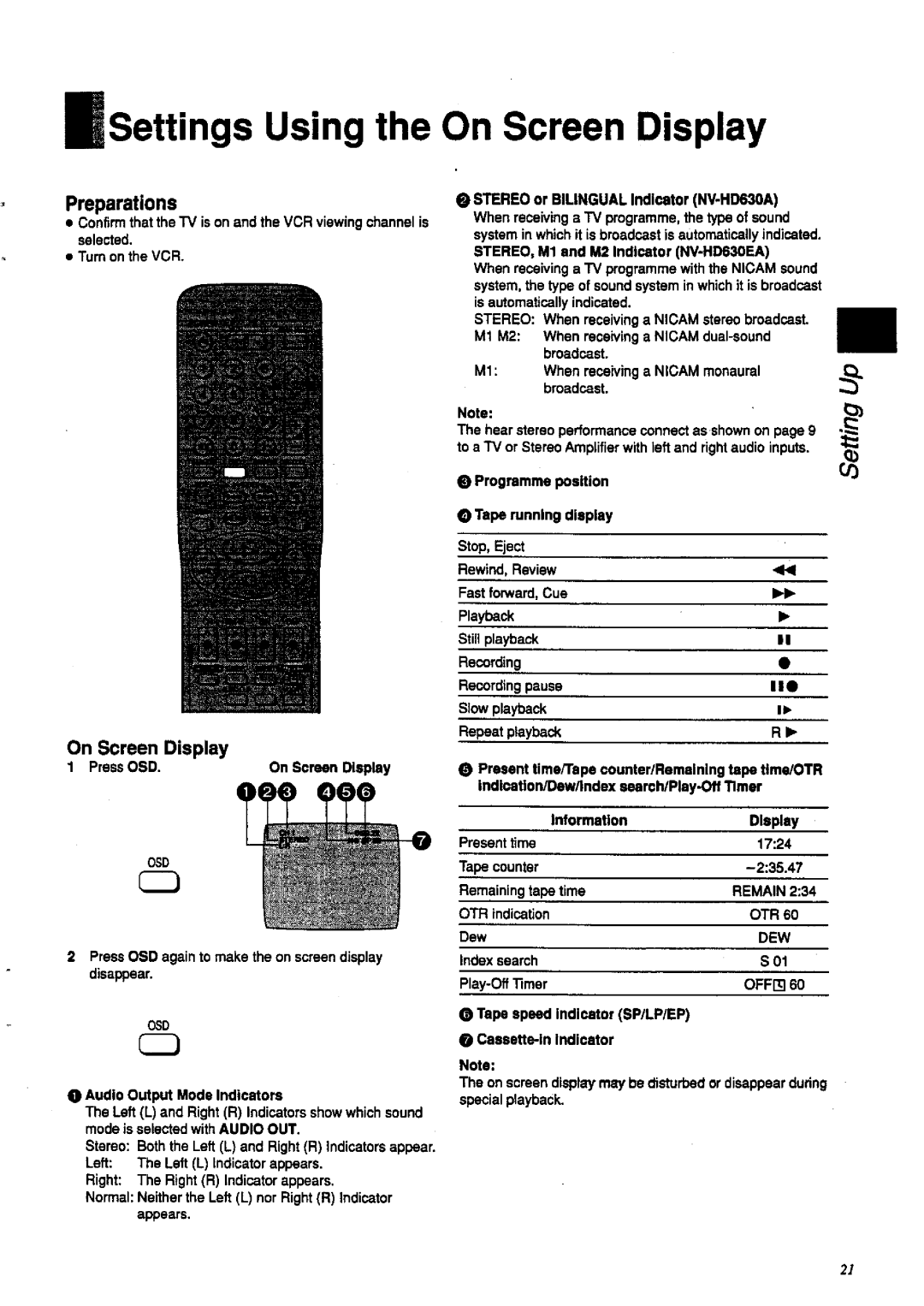 Panasonic NV-HD 630 manual 