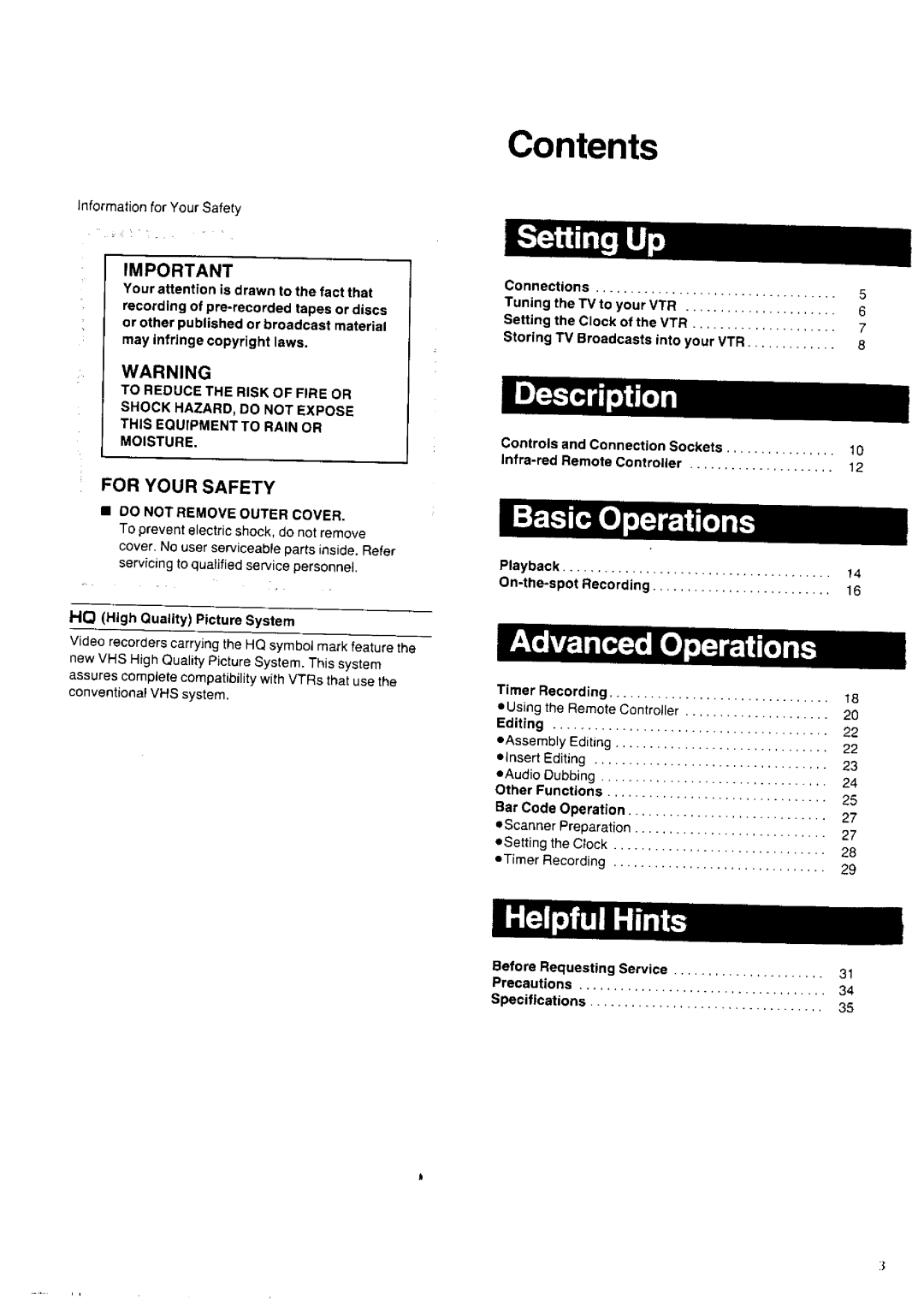 Panasonic NV-HD100EA manual 