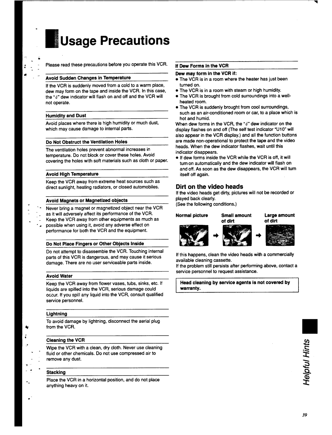 Panasonic NV-HD630 manual 