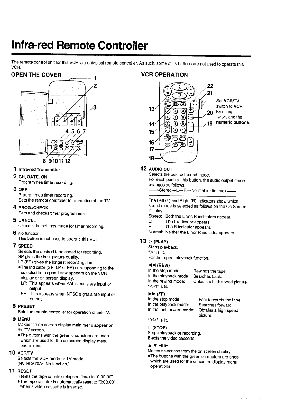 Panasonic NV-HD670 manual 