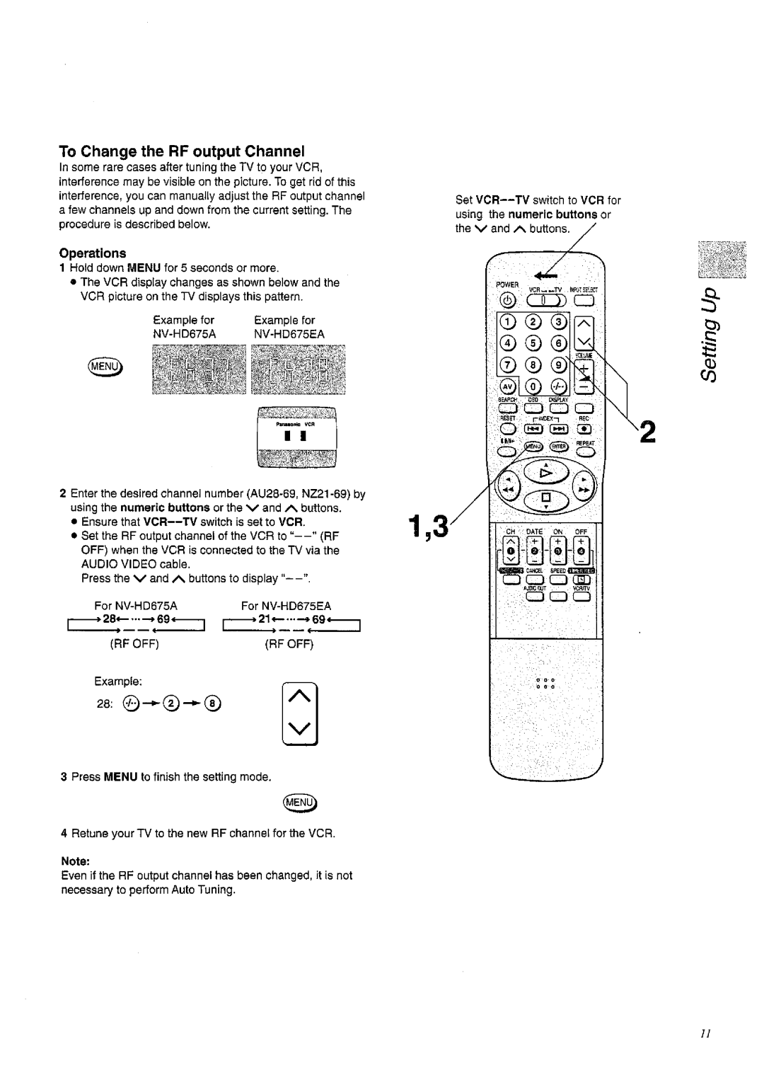 Panasonic NV-HD675 manual 