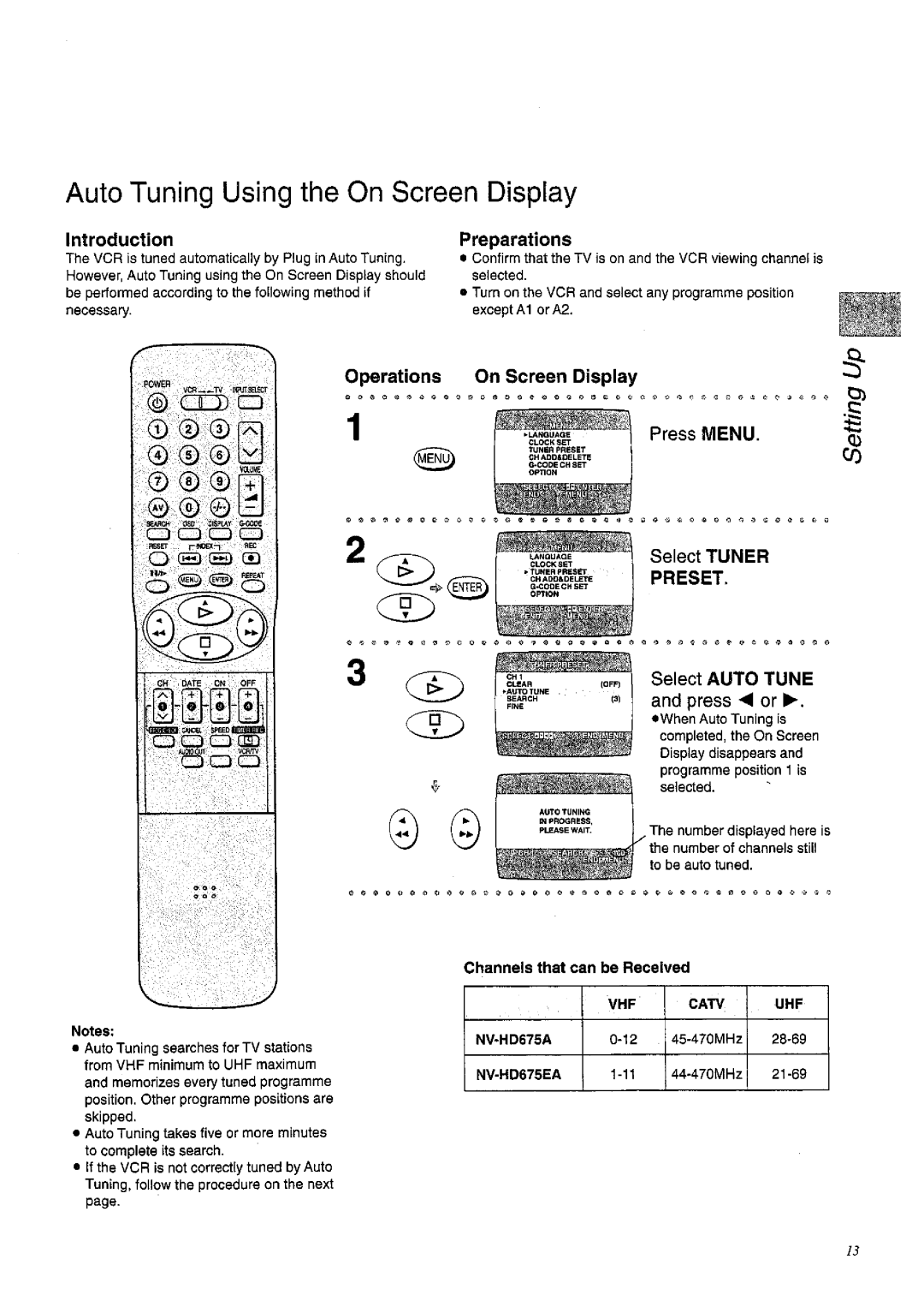 Panasonic NV-HD675 manual 