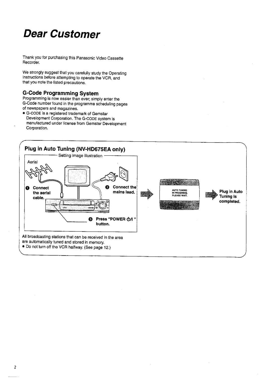 Panasonic NV-HD675 manual 