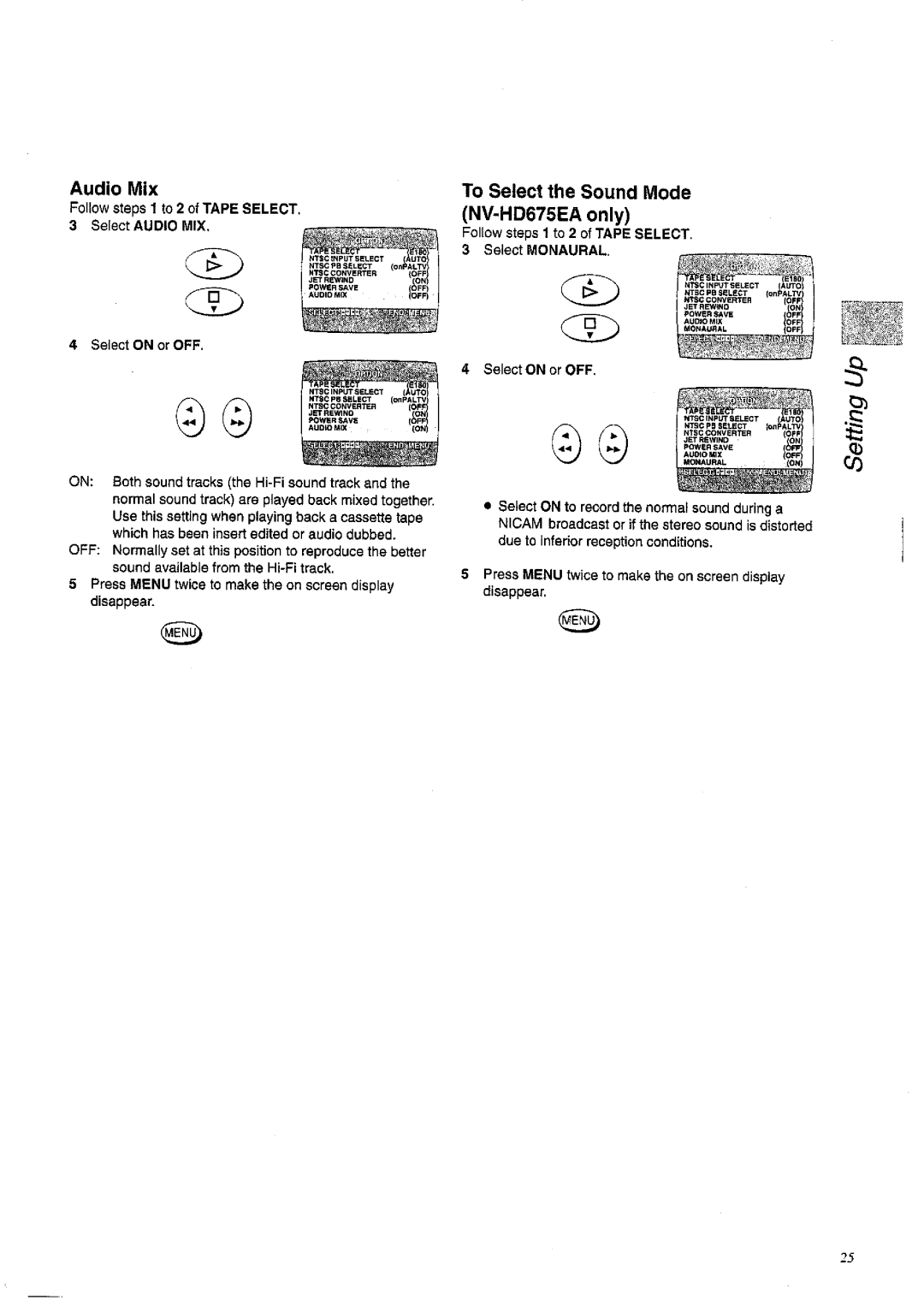 Panasonic NV-HD675 manual 