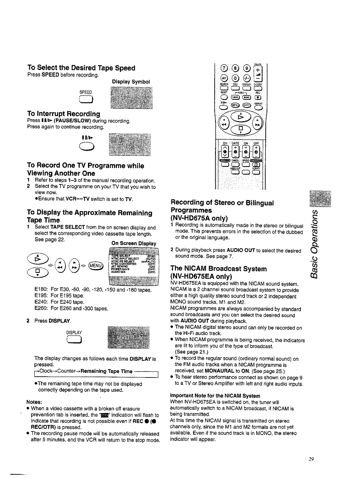 Panasonic NV-HD675 manual 