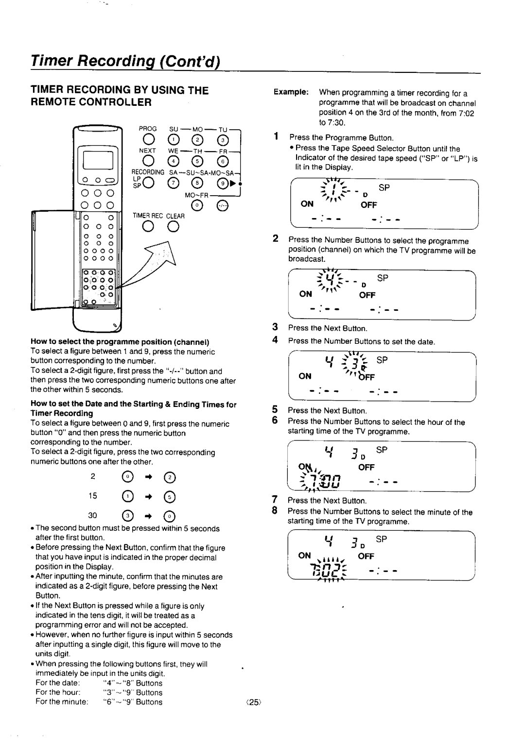 Panasonic NV-J45 Series manual 