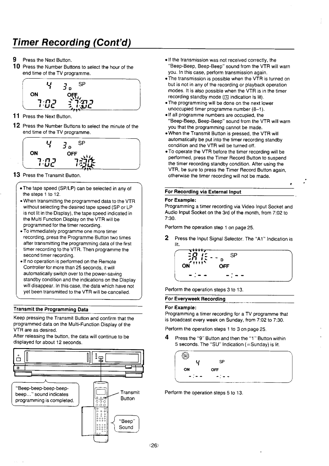 Panasonic NV-J45 Series manual 