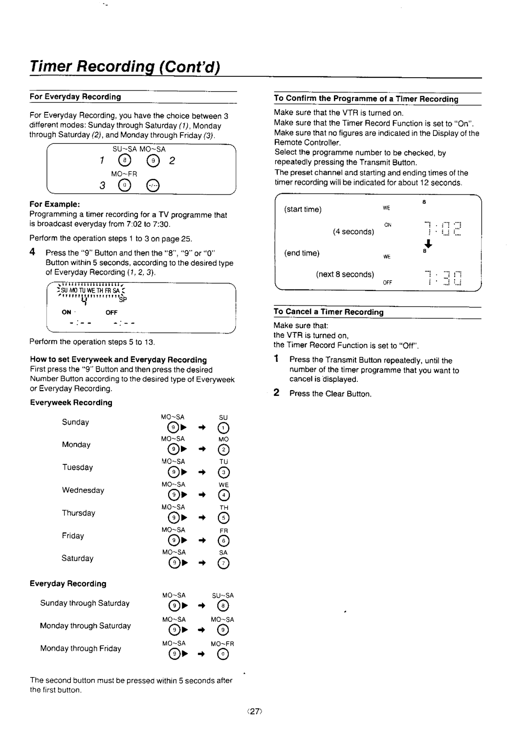 Panasonic NV-J45 Series manual 