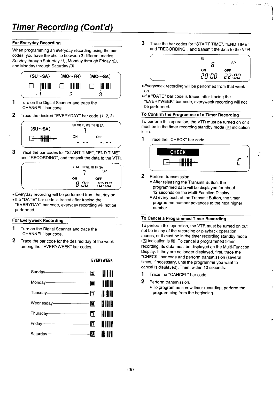 Panasonic NV-J45 Series manual 