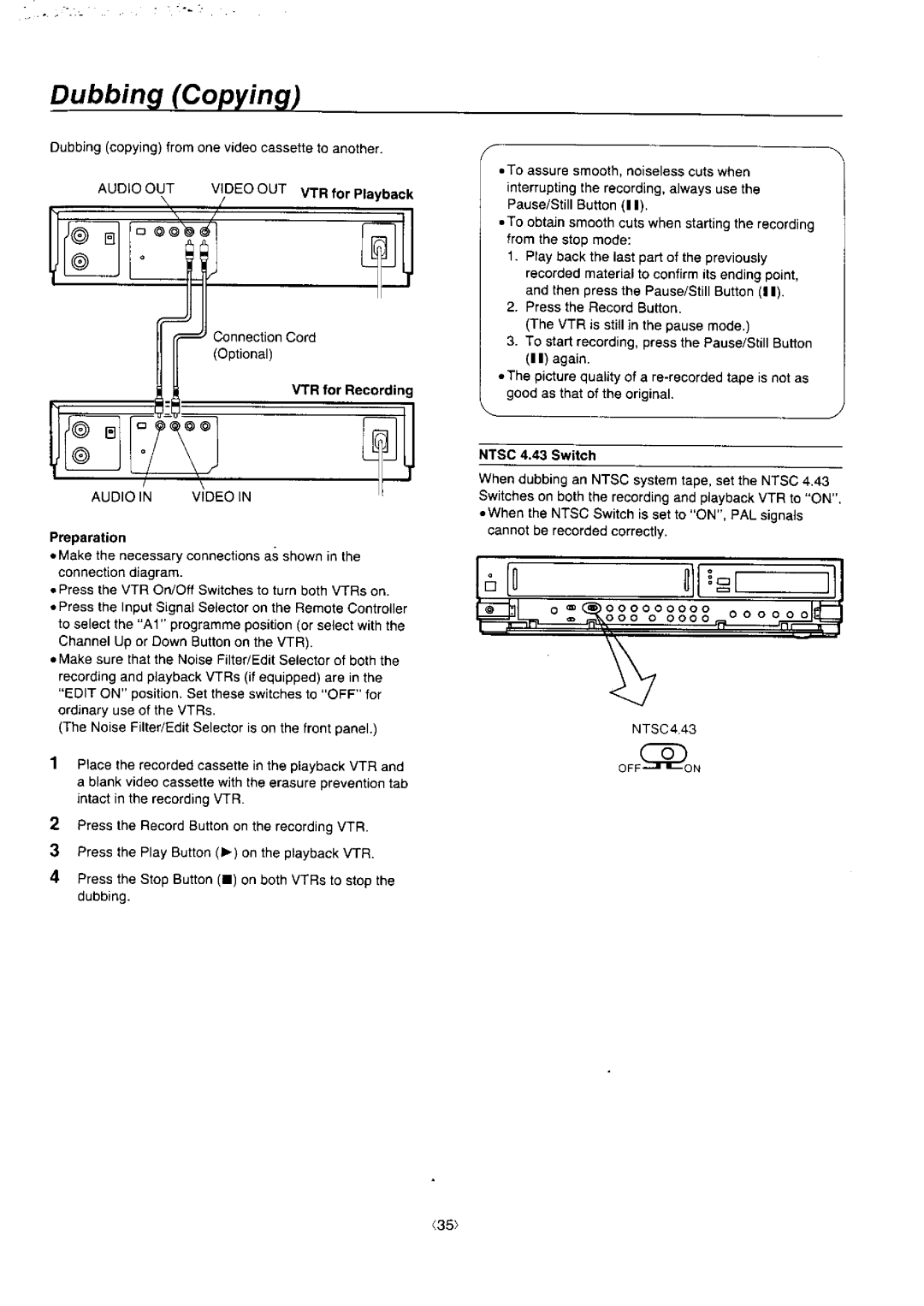 Panasonic NV-J45 Series manual 