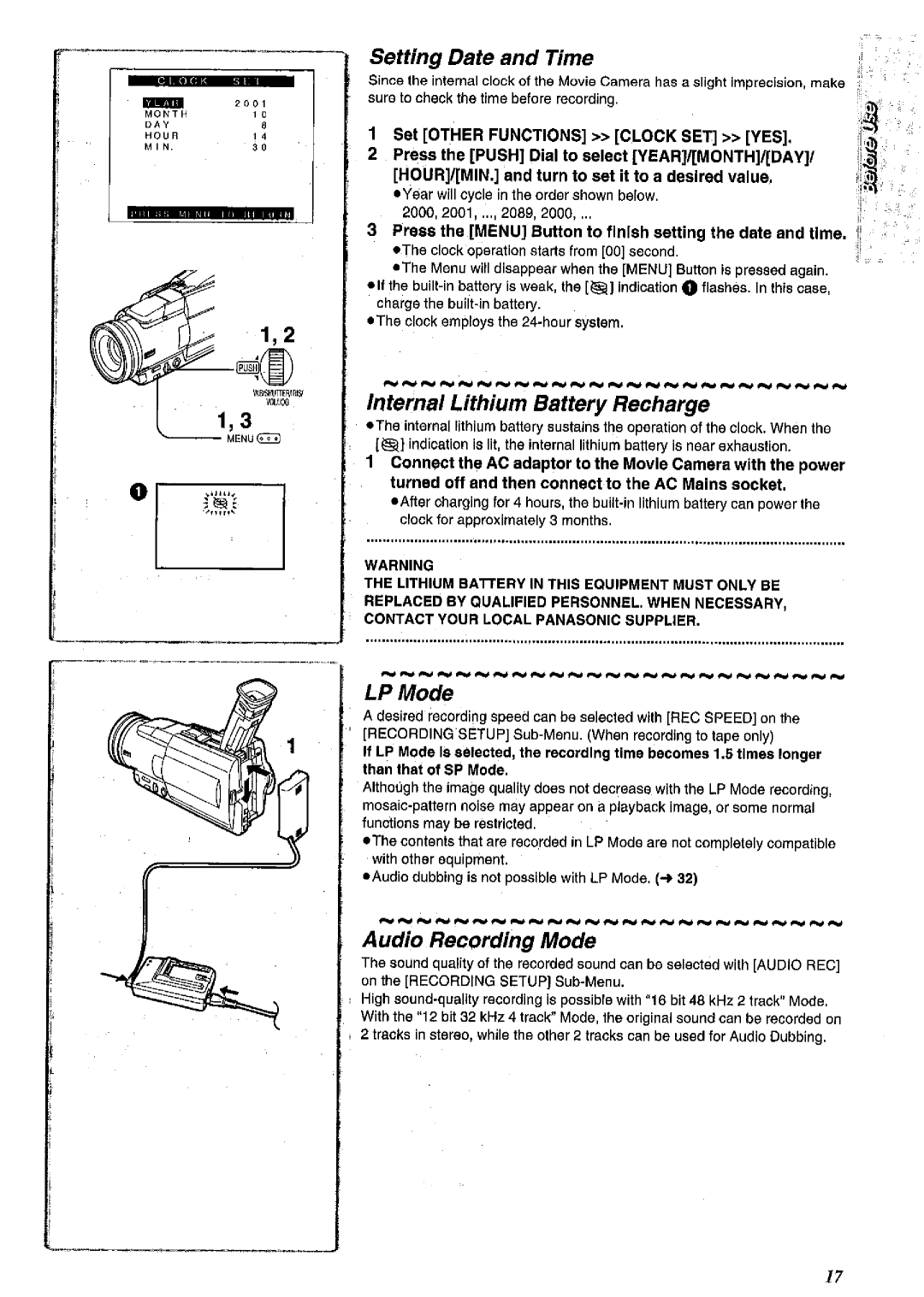 Panasonic NV MX 2 B manual 