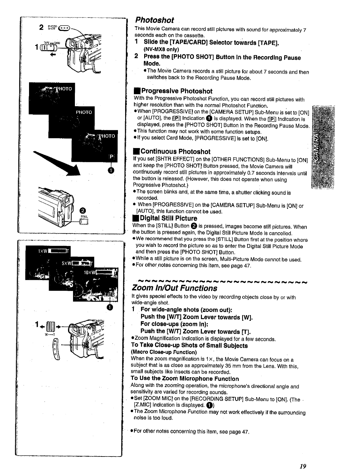 Panasonic NV MX 2 B manual 