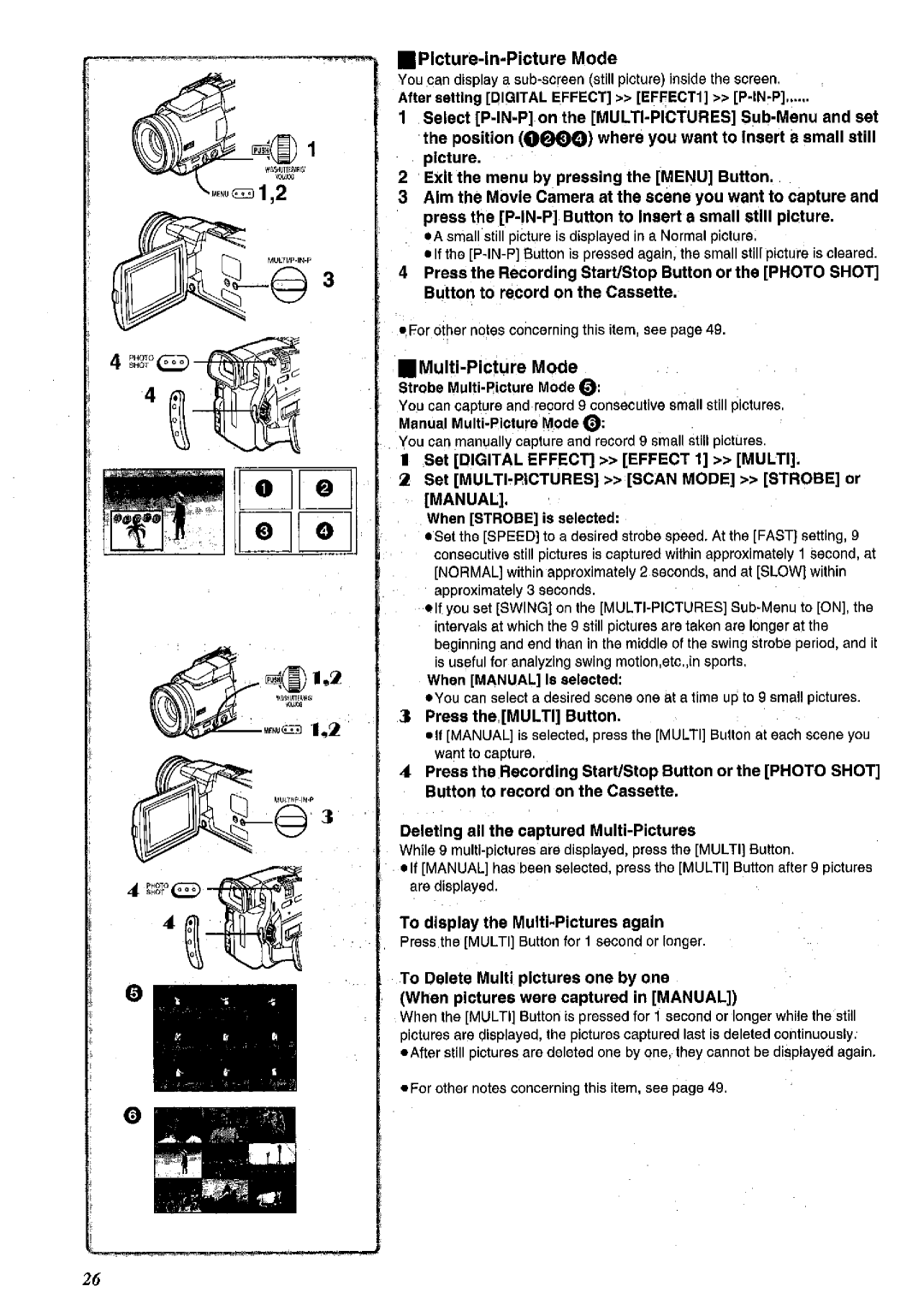 Panasonic NV MX 2 B manual 