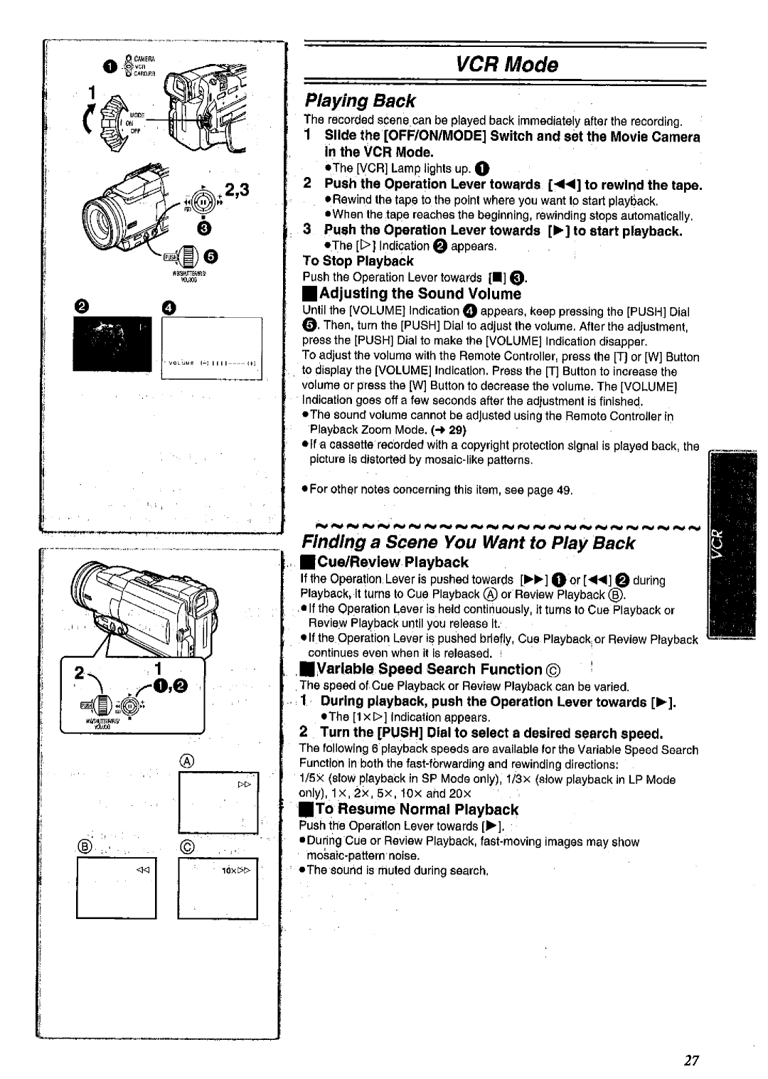 Panasonic NV MX 2 B manual 