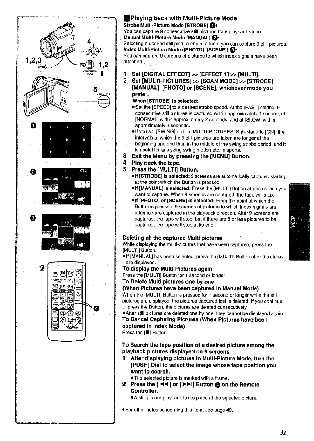 Panasonic NV MX 2 B manual 