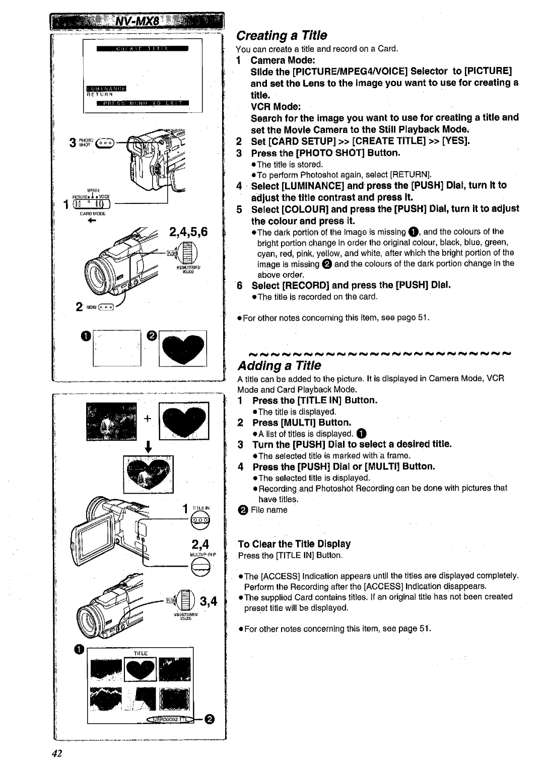 Panasonic NV MX 2 B manual 