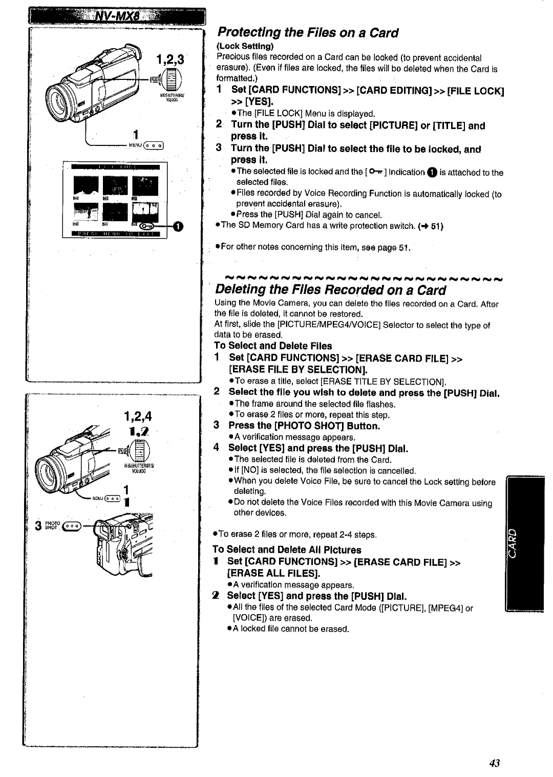 Panasonic NV MX 2 B manual 