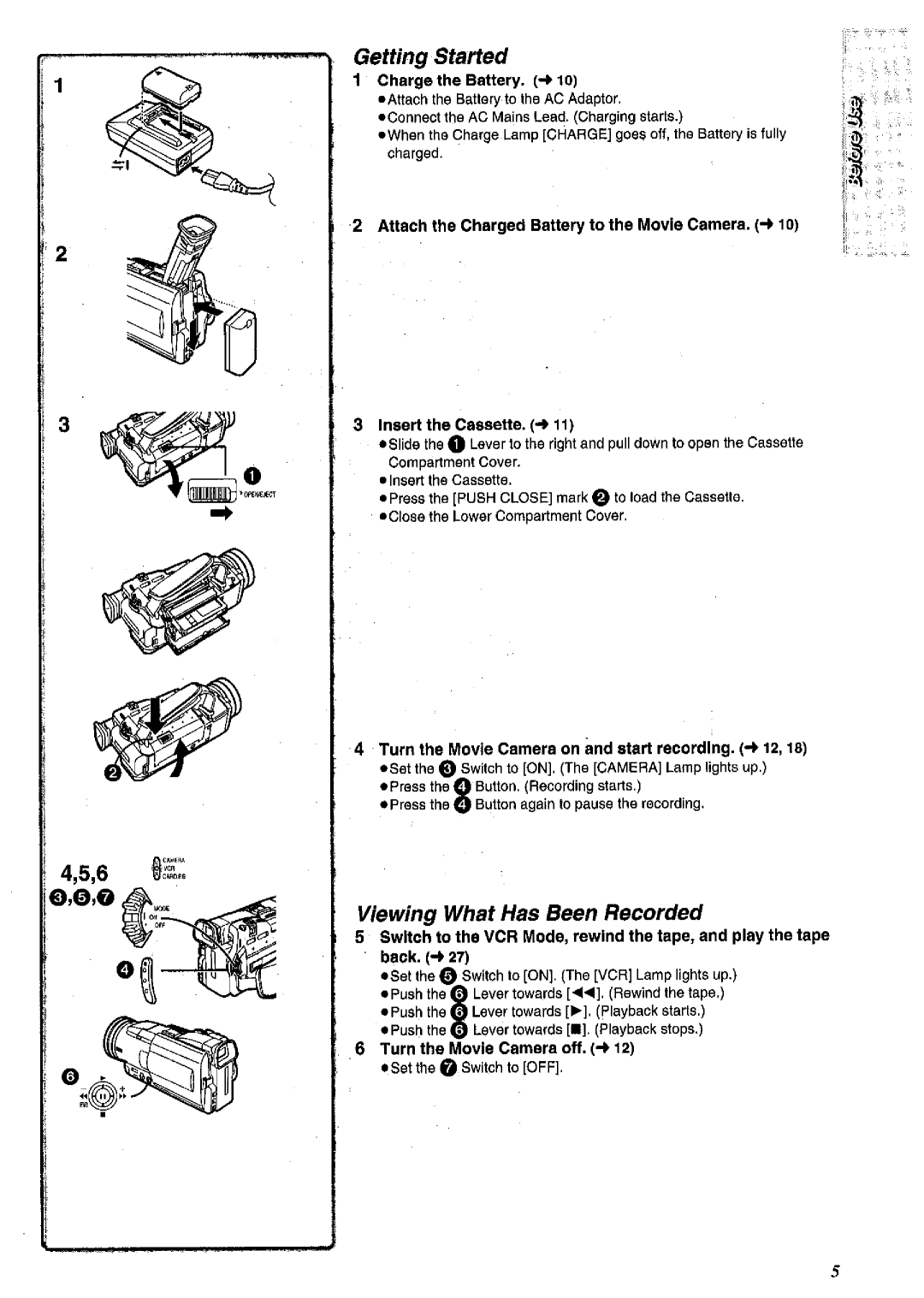 Panasonic NV MX 2 B manual 