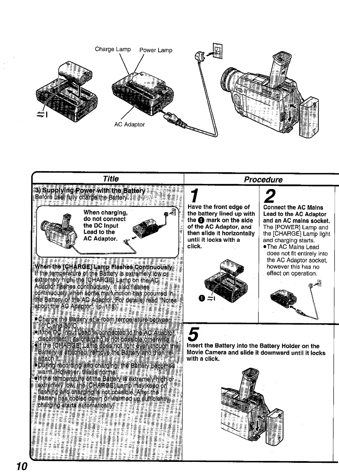 Panasonic NV MX 5 B manual 