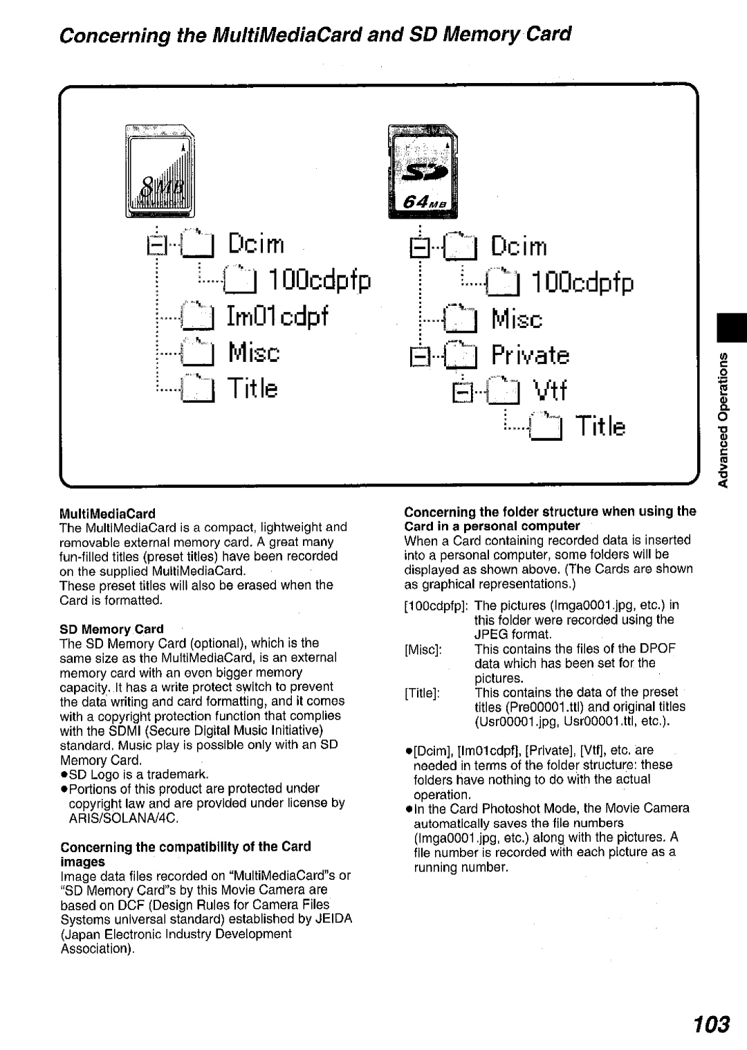 Panasonic NV MX 5 B manual 