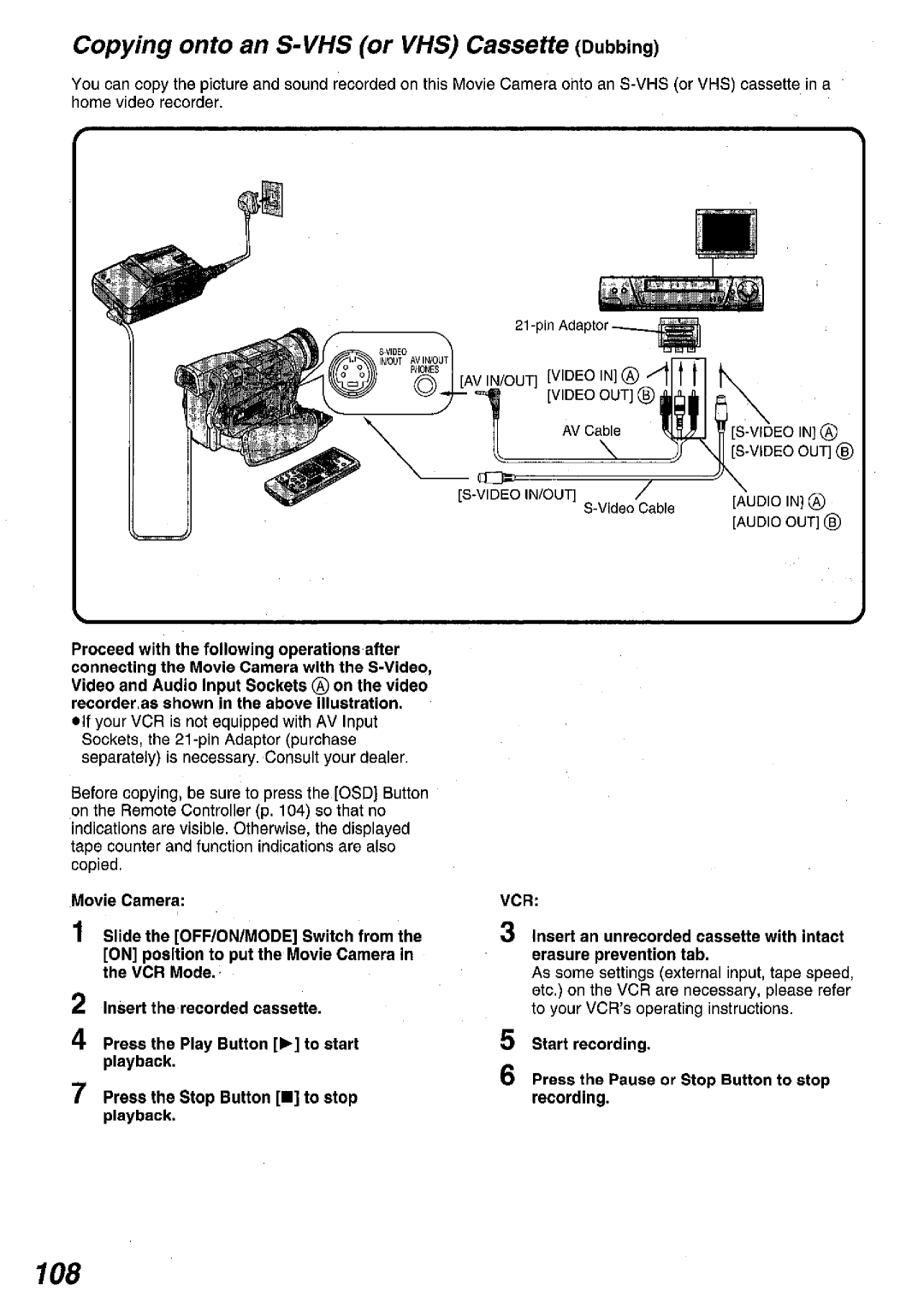 Panasonic NV MX 5 B manual 