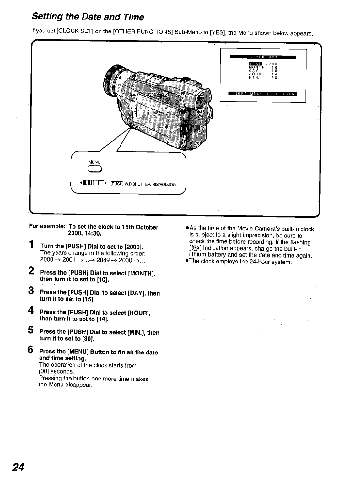 Panasonic NV MX 5 B manual 