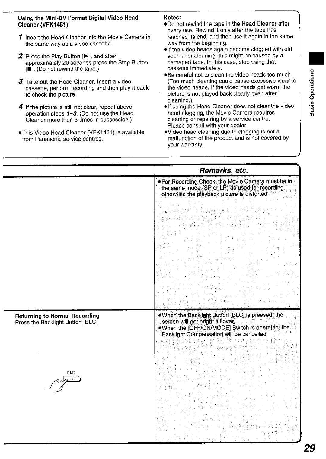 Panasonic NV MX 5 B manual 