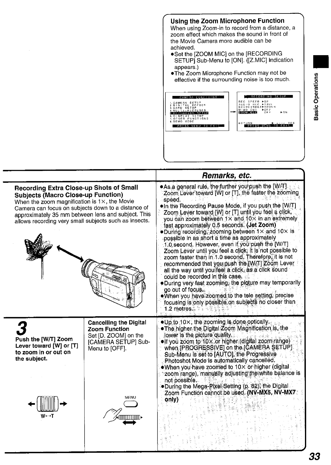 Panasonic NV MX 5 B manual 