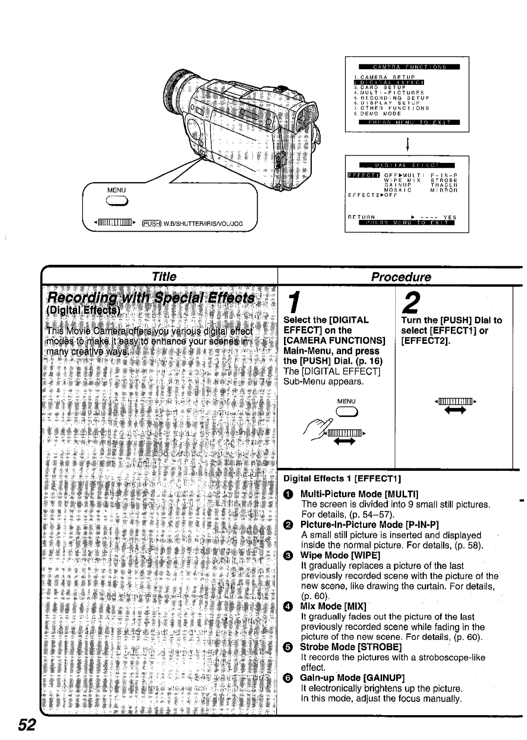 Panasonic NV MX 5 B manual 