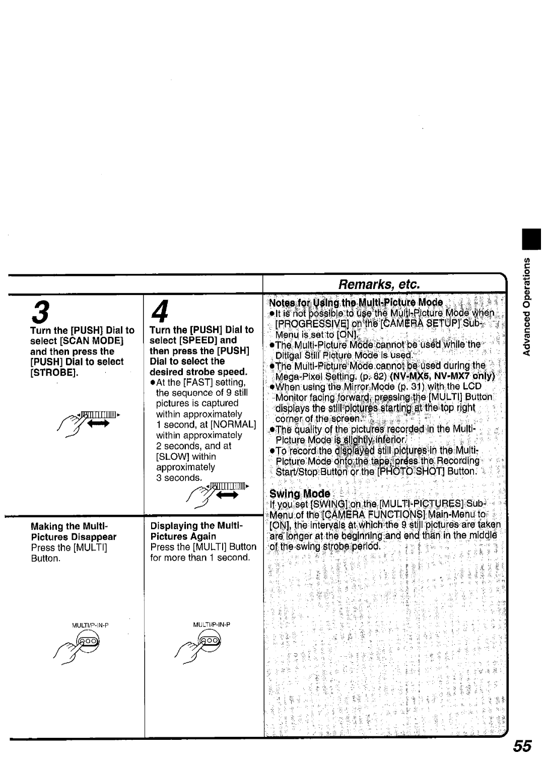 Panasonic NV MX 5 B manual 