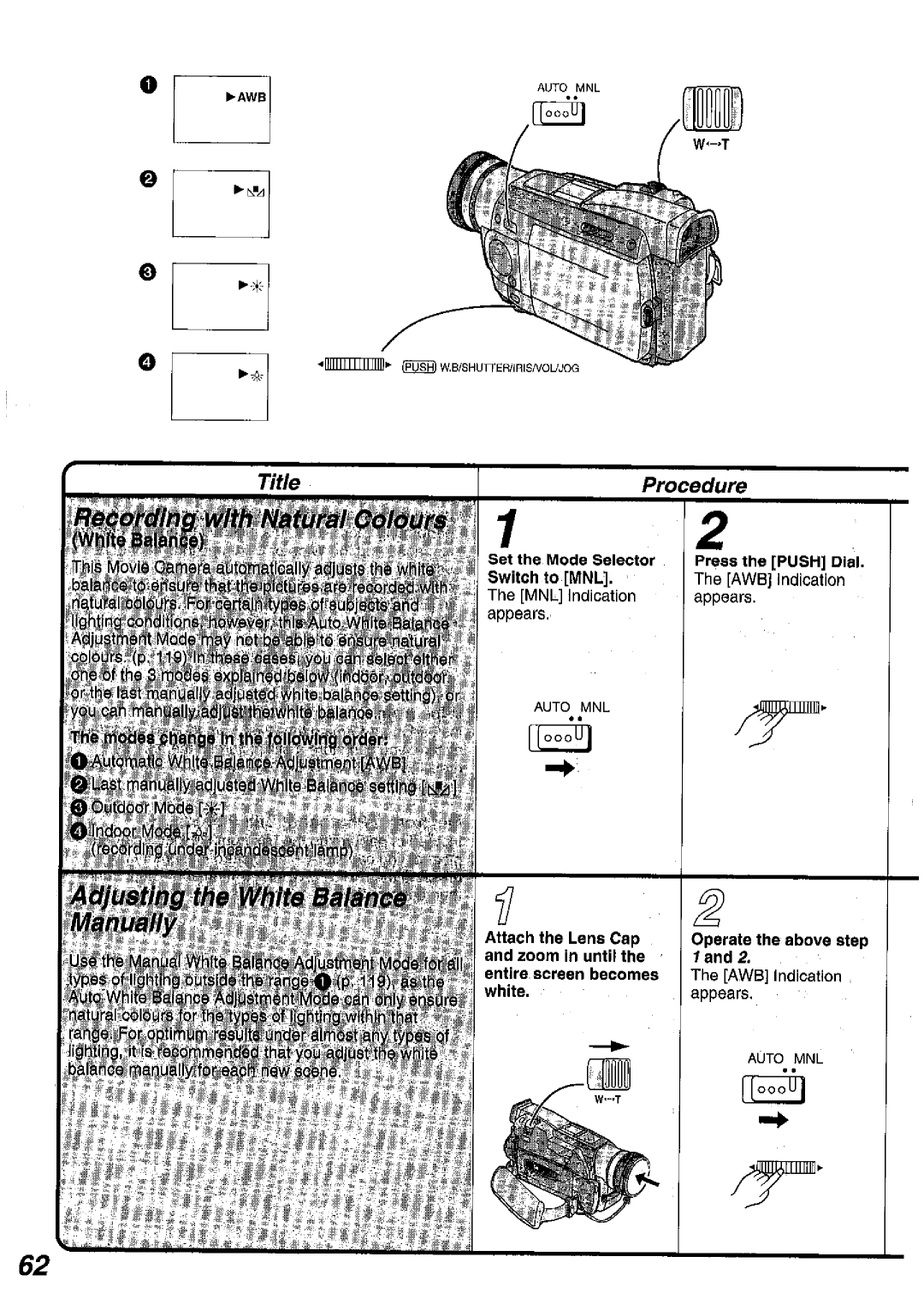 Panasonic NV MX 5 B manual 