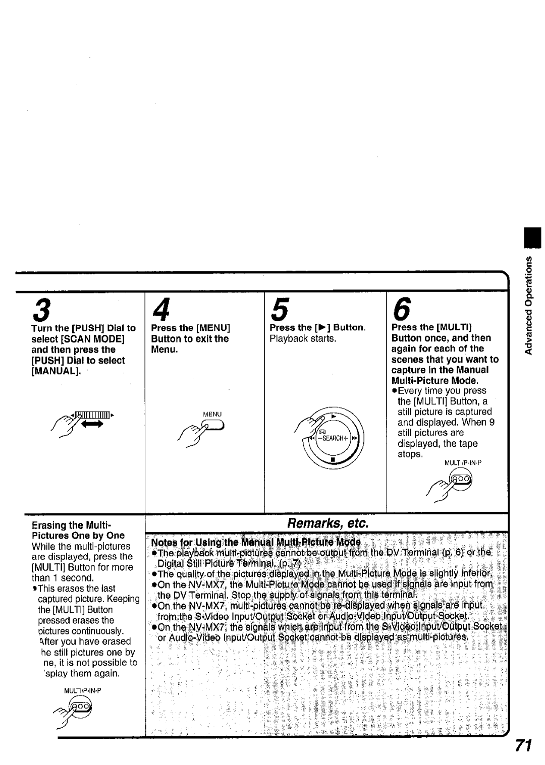 Panasonic NV MX 5 B manual 