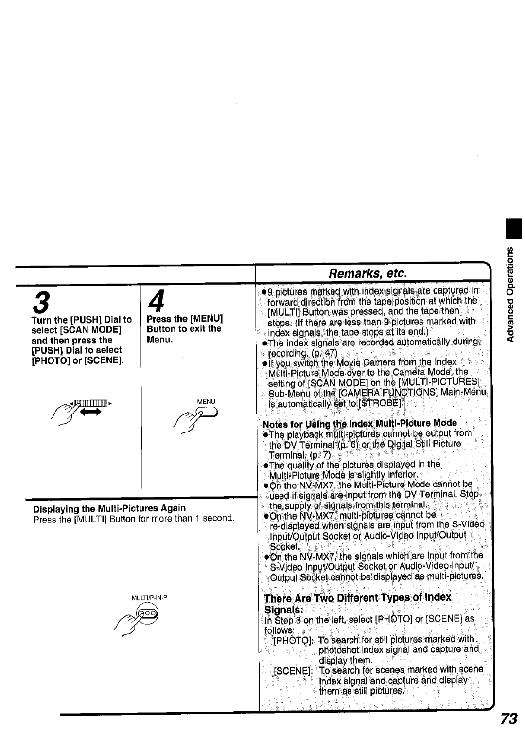 Panasonic NV MX 5 B manual 