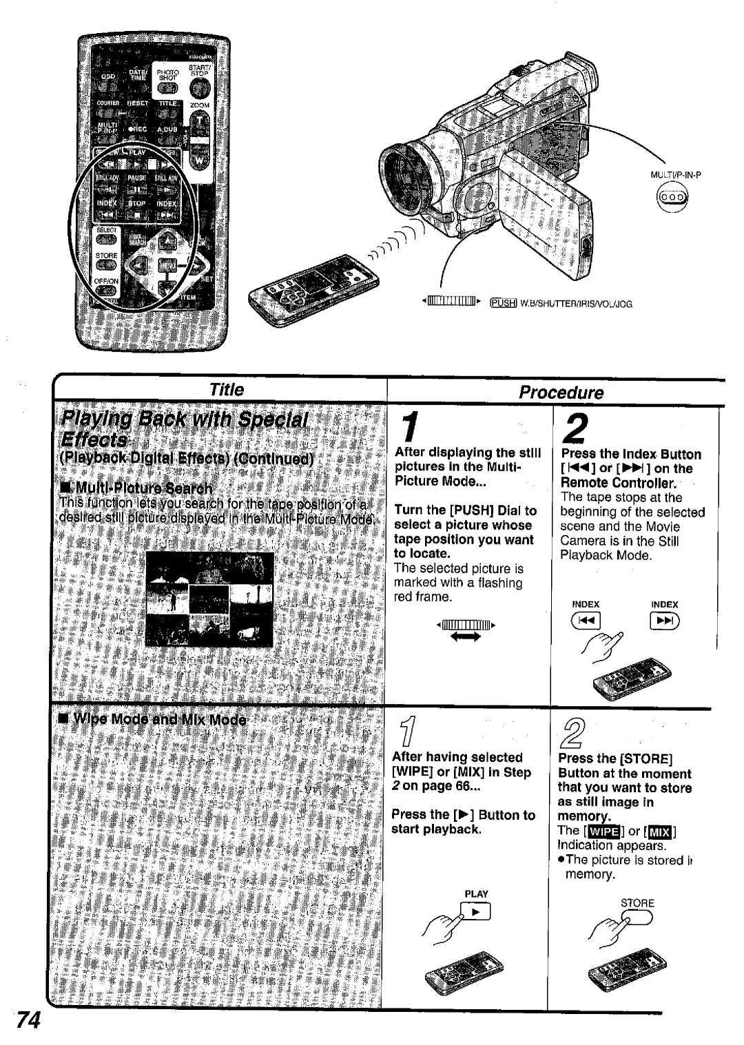 Panasonic NV MX 5 B manual 