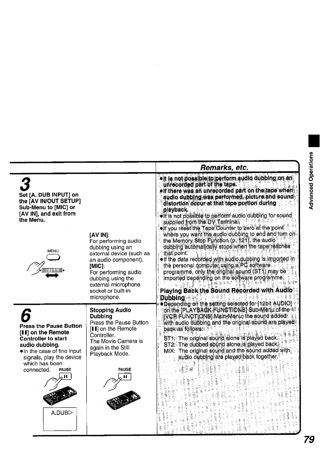 Panasonic NV MX 5 B manual 