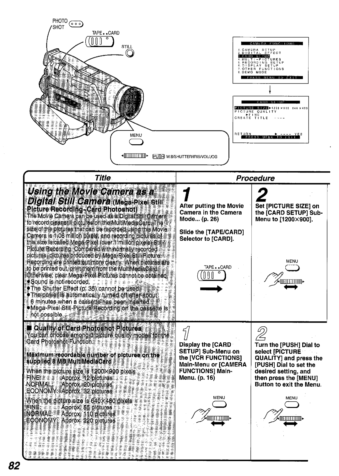 Panasonic NV MX 5 B manual 