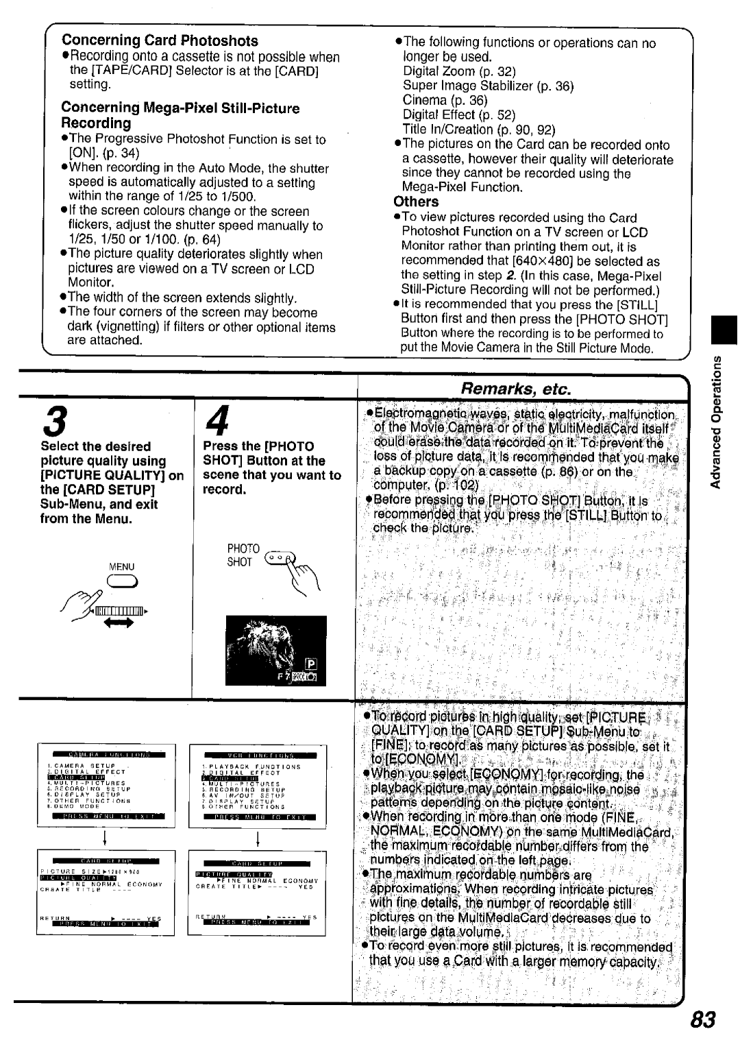 Panasonic NV MX 5 B manual 