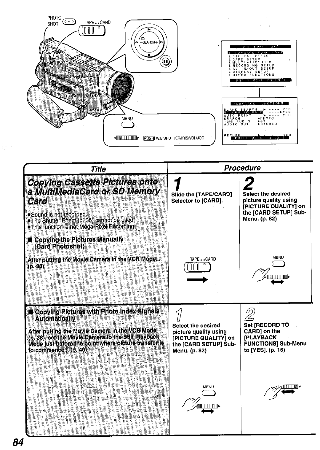 Panasonic NV MX 5 B manual 