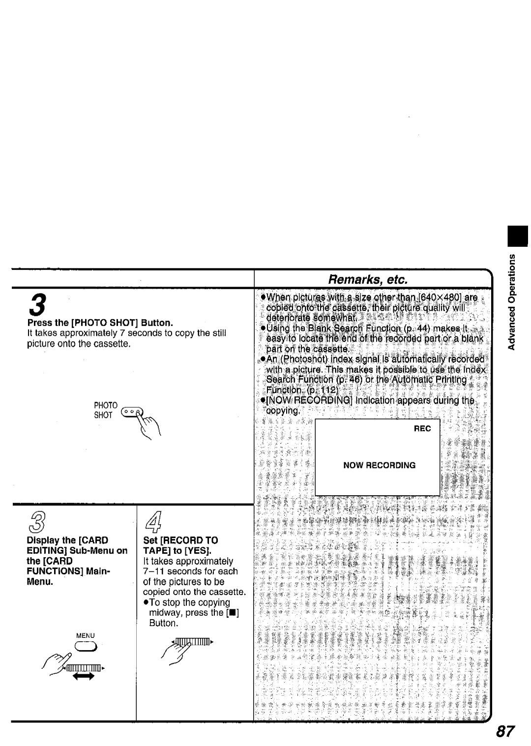 Panasonic NV MX 5 B manual 