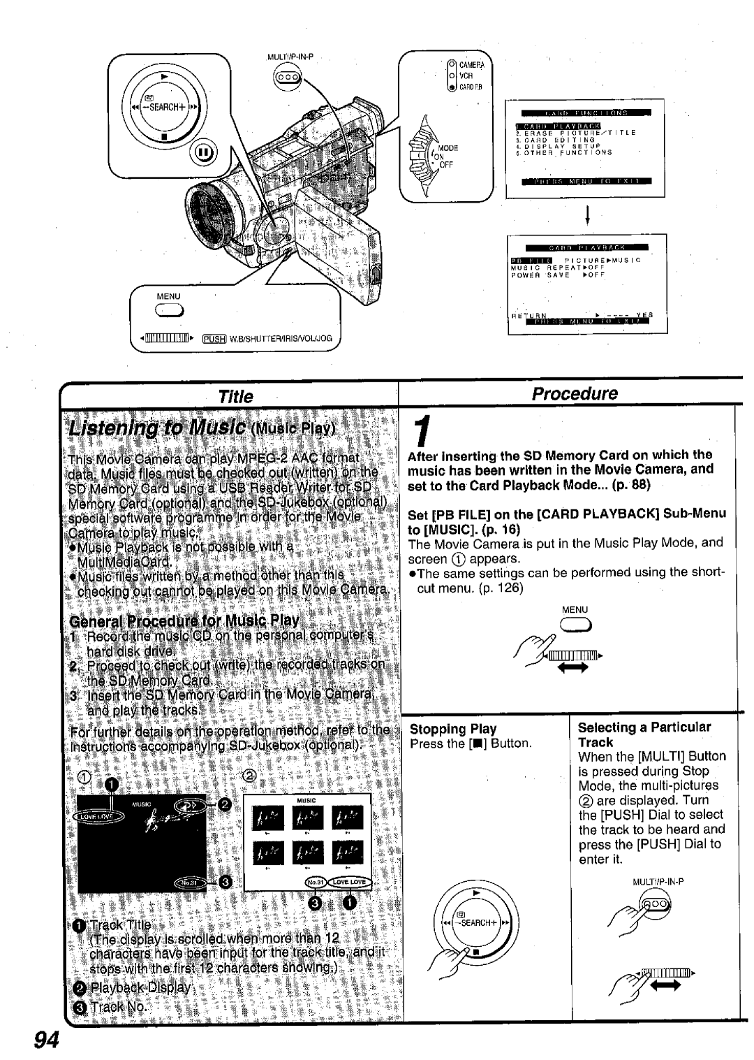 Panasonic NV MX 5 B manual 