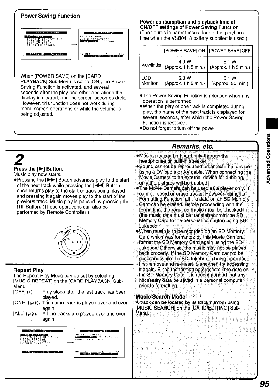 Panasonic NV MX 5 B manual 