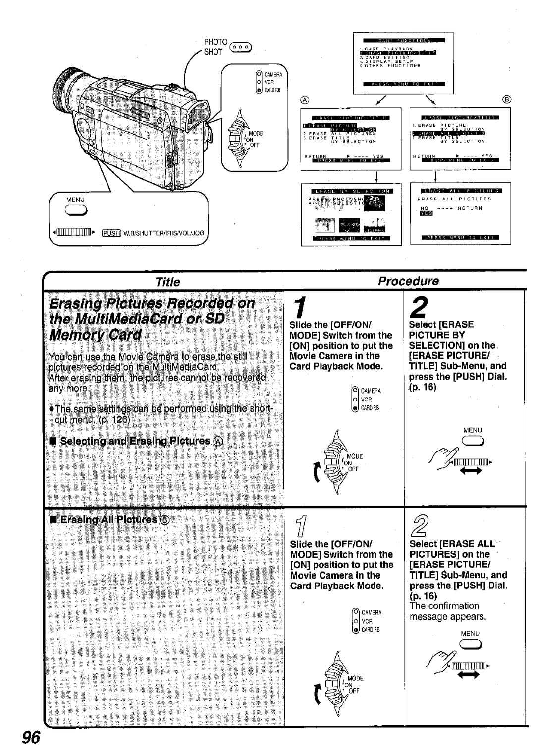 Panasonic NV MX 5 B manual 