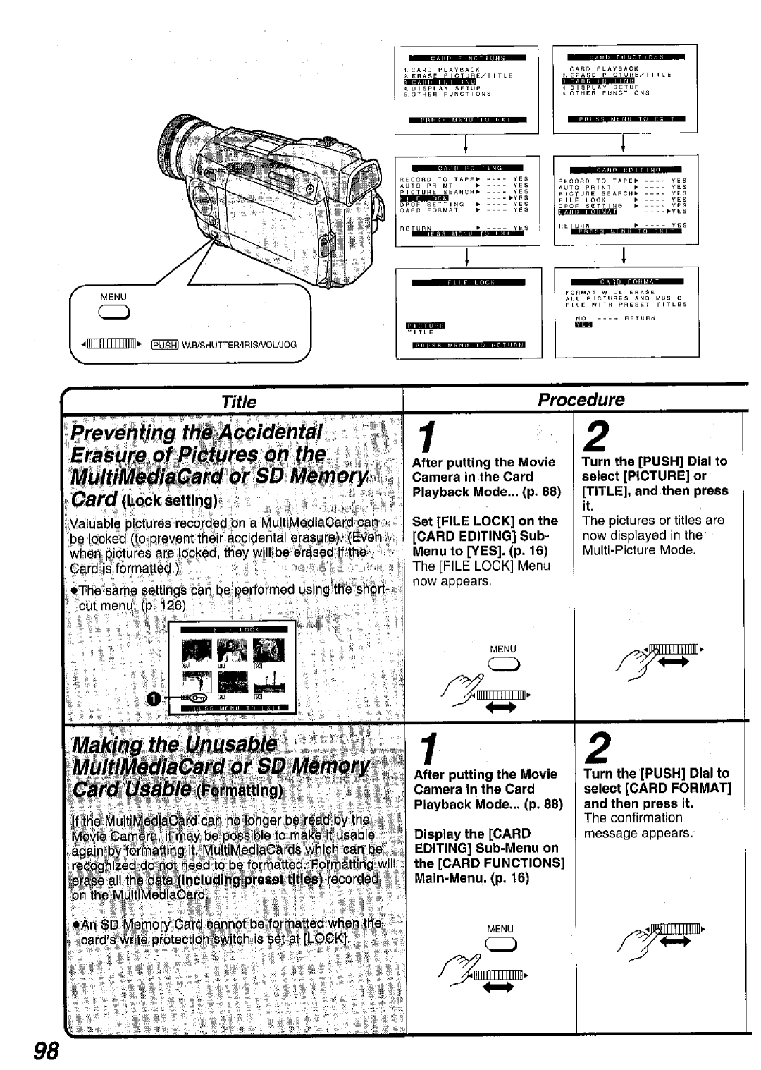 Panasonic NV MX 5 B manual 