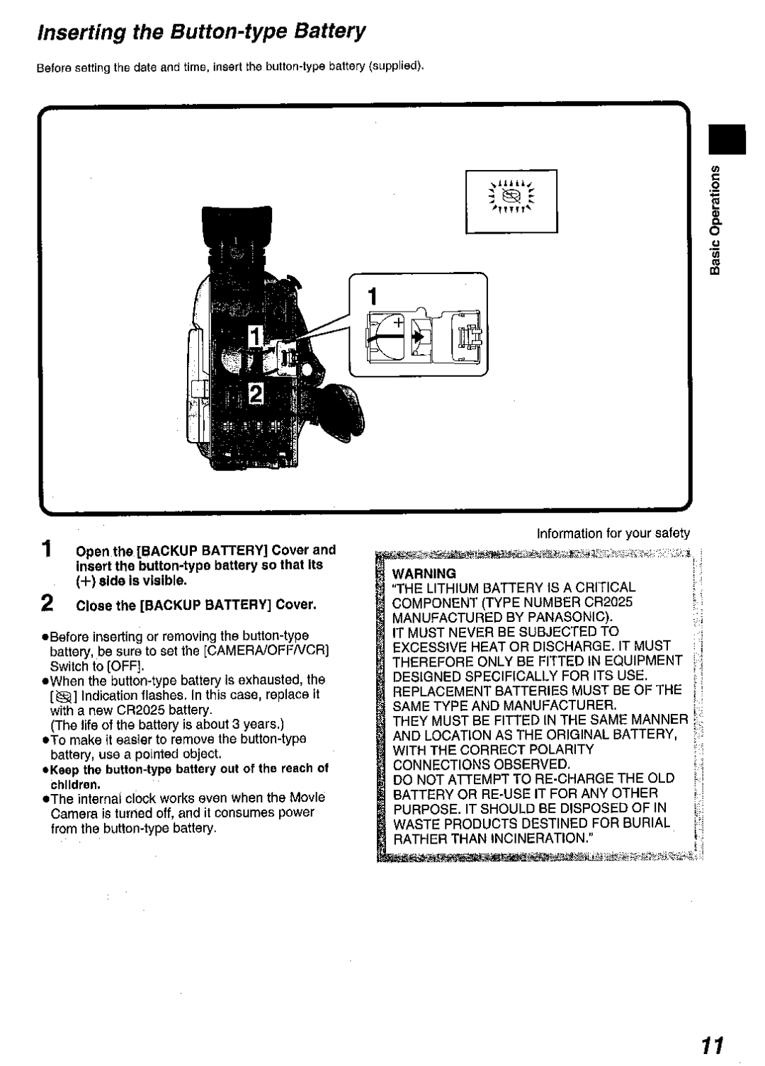 Panasonic NV RZ 10 manual 