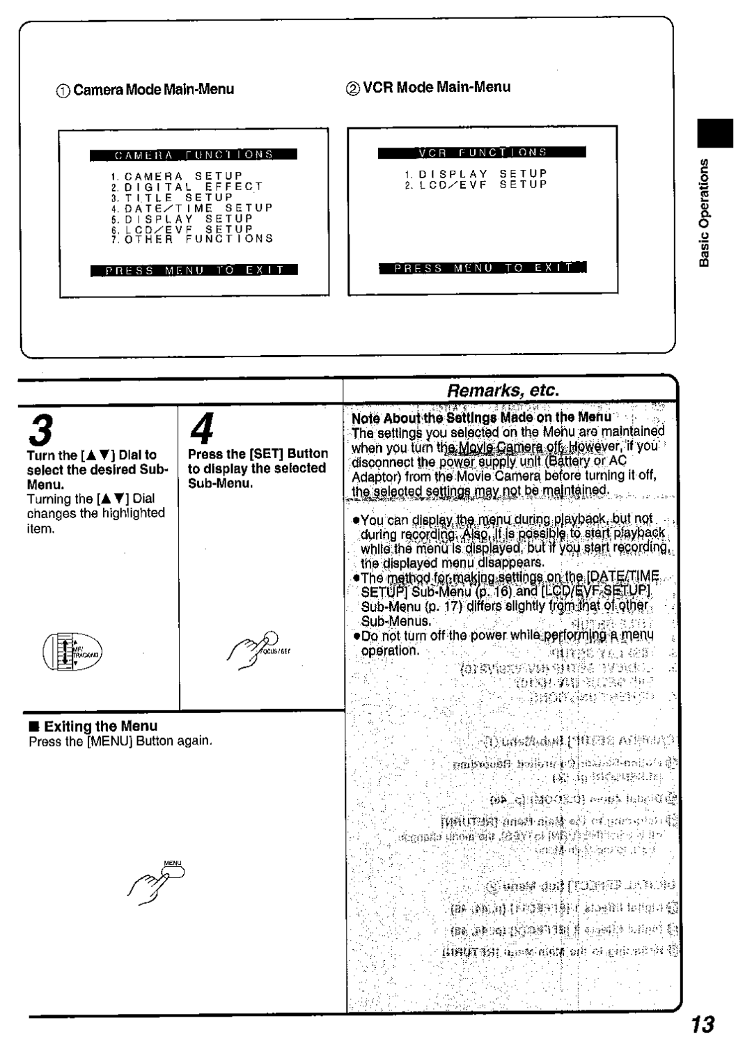 Panasonic NV RZ 10 manual 